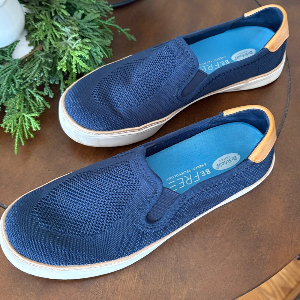Dr. Scholl's Navy Slip-On Sneakers - Picture 4 of 4